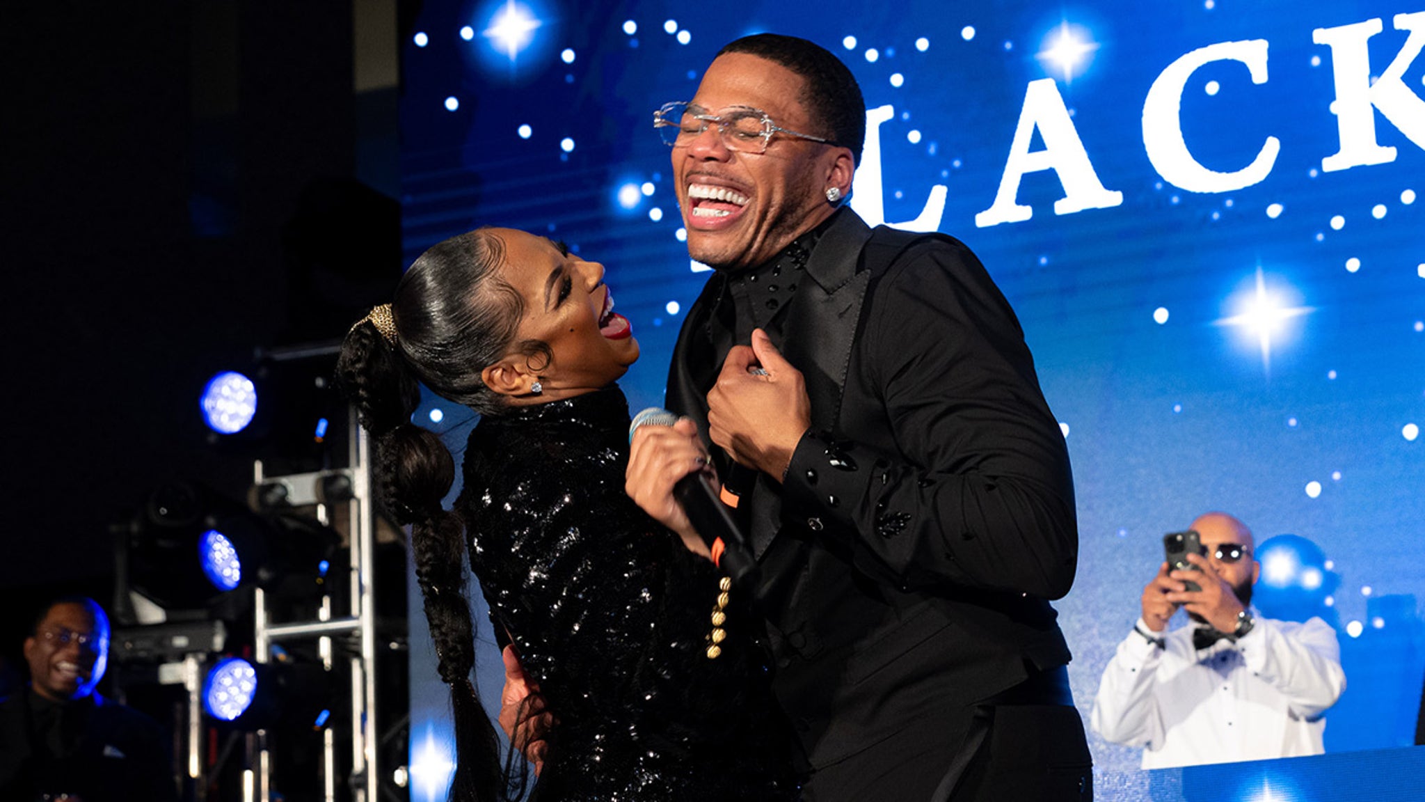 Nelly & Ashanti Host Star-Studded Black & White Ball, Big Donations for St. Louis