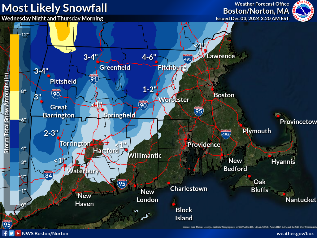 Snow, bitter cold temperatures expected in Connecticut weather this week. See maps