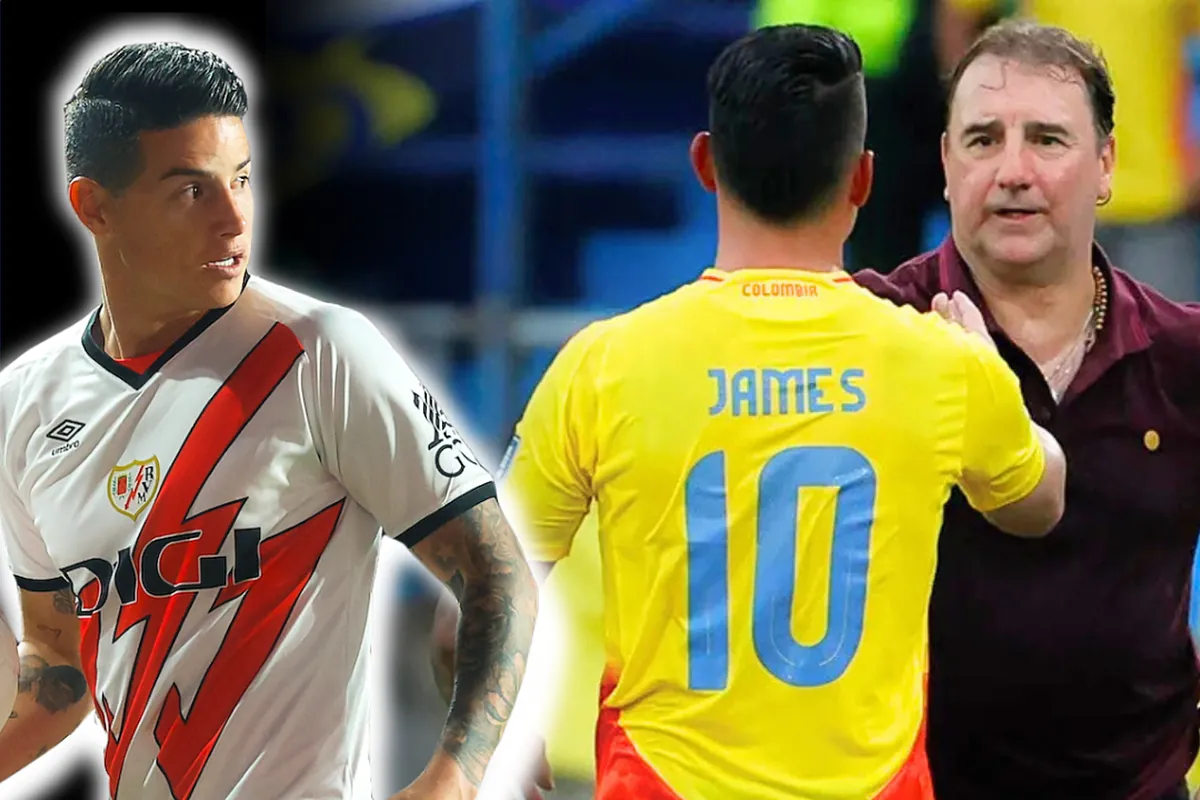 Técnico de Colombia señala problemas de James en Rayo Vallecano: "Hay resistencia a que juegue"