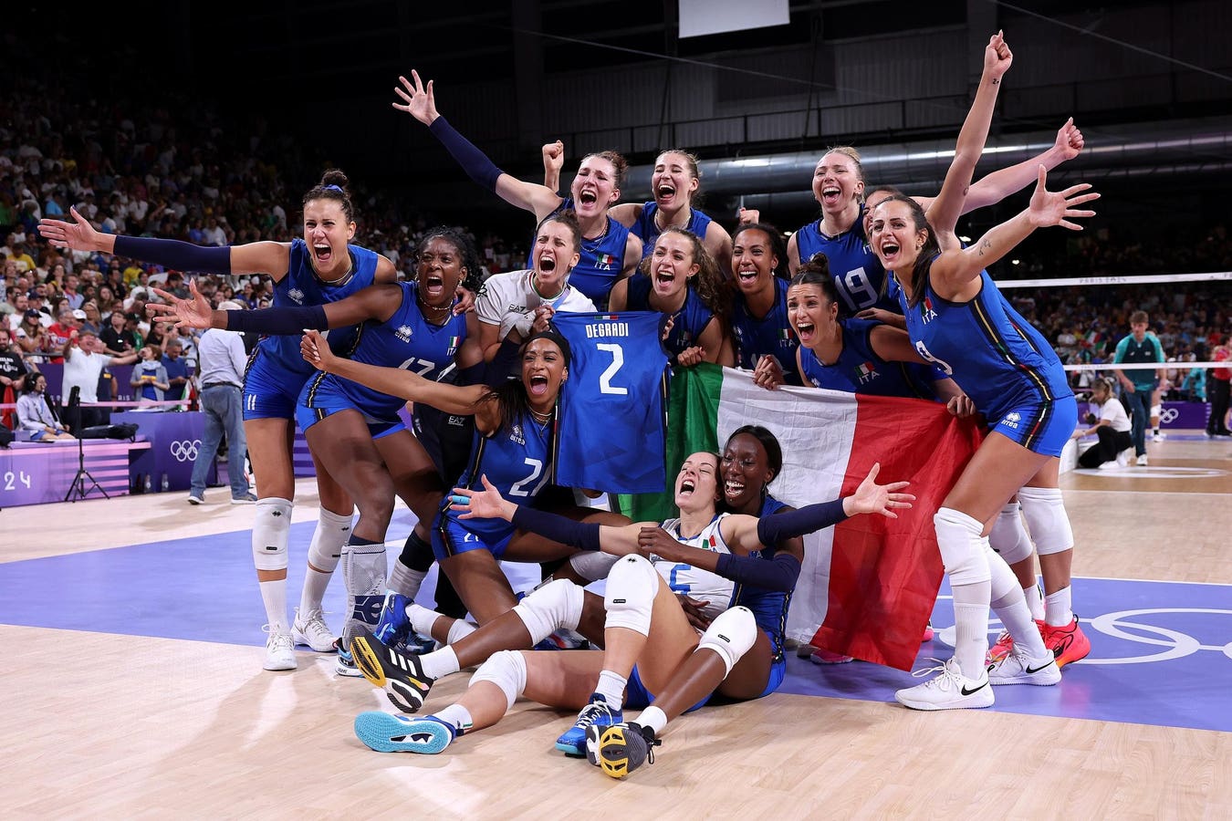 Paris Olympics 2024 Reprise: Italy Dominated Women’s Volleyball