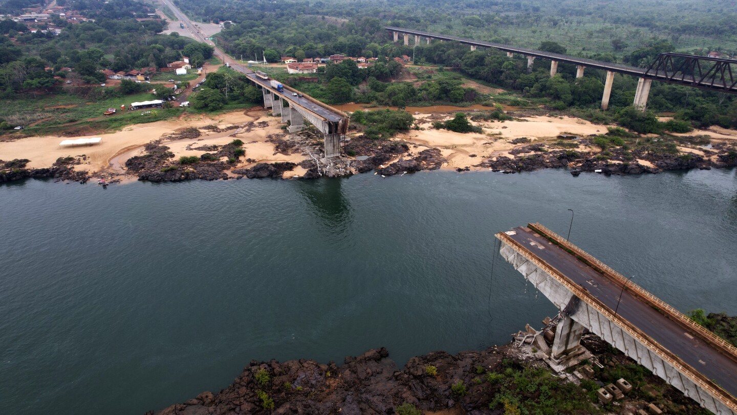 Brazil bridge collapse death toll rises to 9, with 8 other people unaccounted for