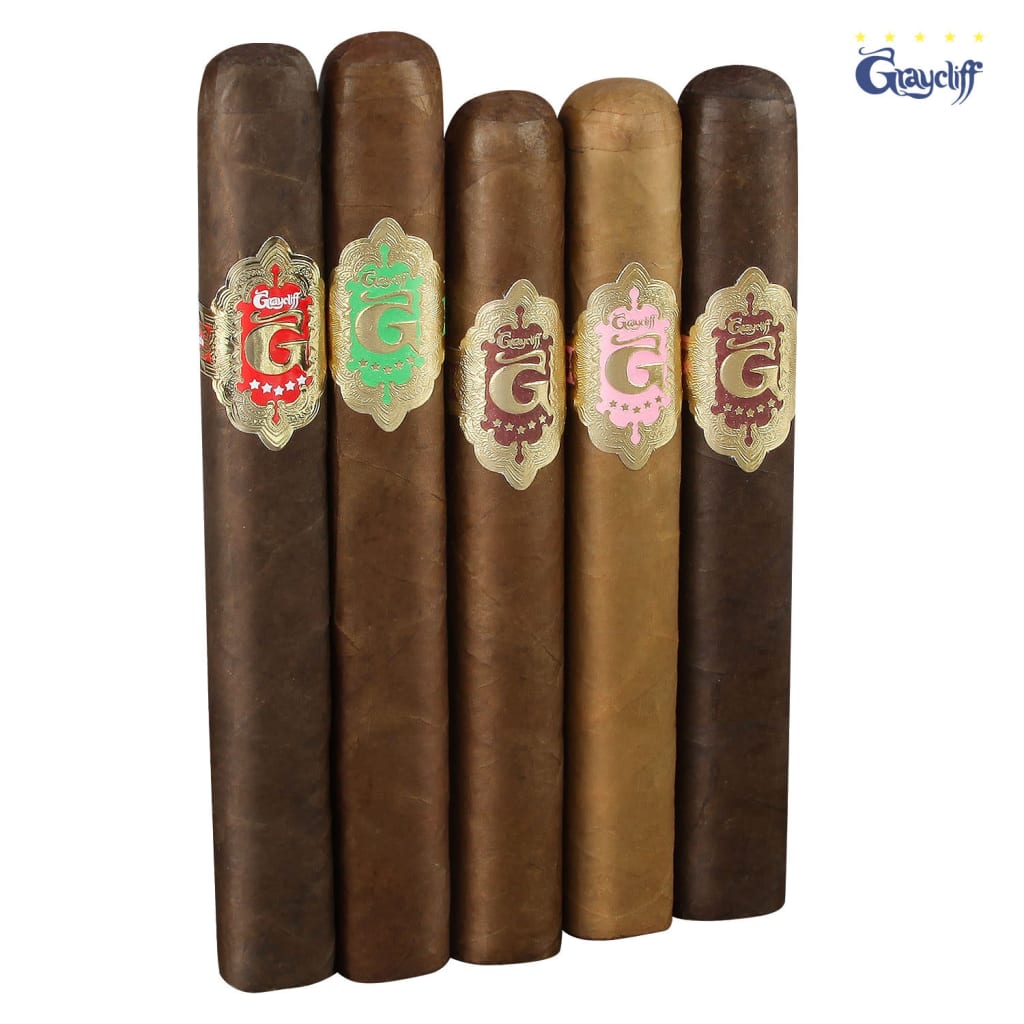 Graycliff 5-Star Toro 5-Cigar Sampler for $19 + free shipping