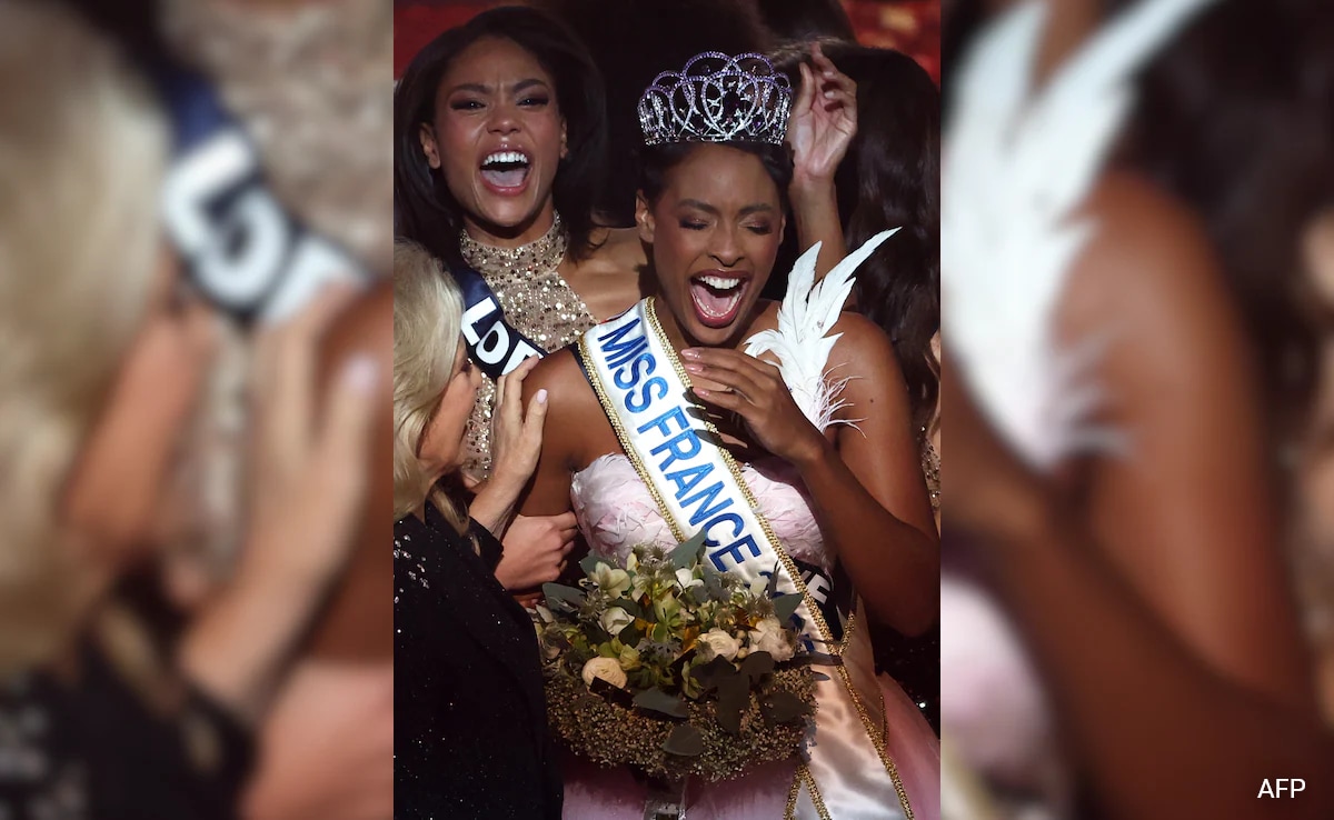 At 34, Flight Attendant Angelique Angarni-Filopon Becomes Oldest Miss France