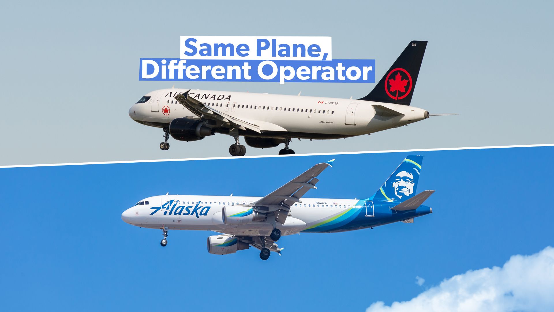 The 4 Ex-Alaska Airlines Airbus A320s Now Flying With Air Canada