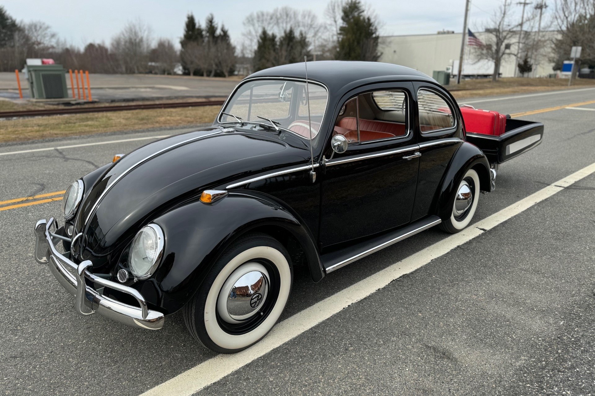 Supercharged 1964 Volkswagen Beetle w/Trailer