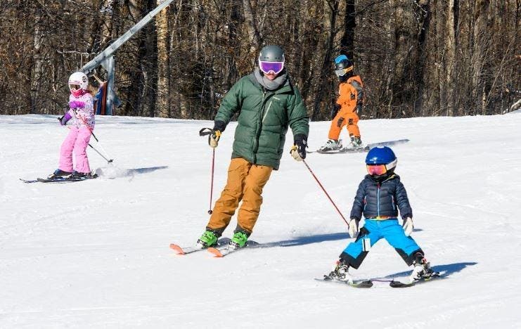 Discover New England's Only Ski Resort With South-Facing Trails