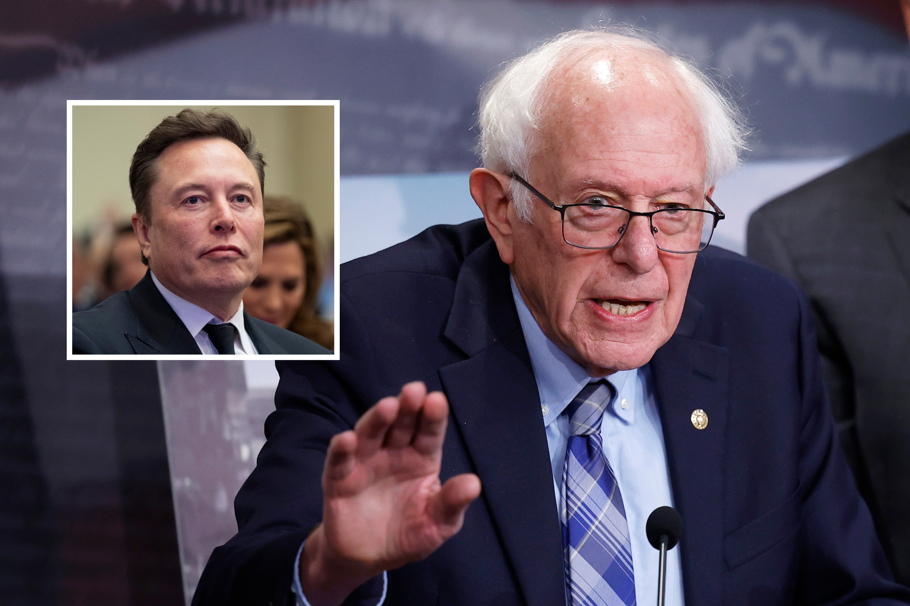 Bernie Sanders Issues 'Oligarchy' Warning About Elon Musk