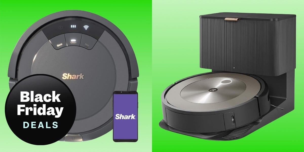 Best Black Friday robot vacuum deals: Save up to $900 on iRobot, Shark, Roborock, Dreame