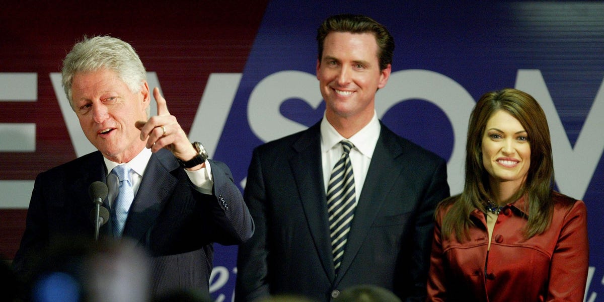 Gavin Newsom and Kimberly Guilfoyle were once a political power couple dubbed 'the new Kennedys.' Here's a timeline of their relationship.