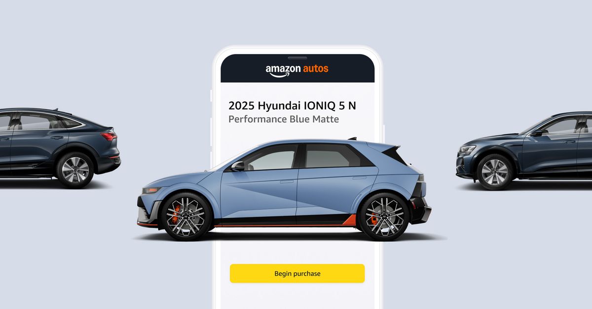 Amazon’s online car dealership with Hyundai is now live