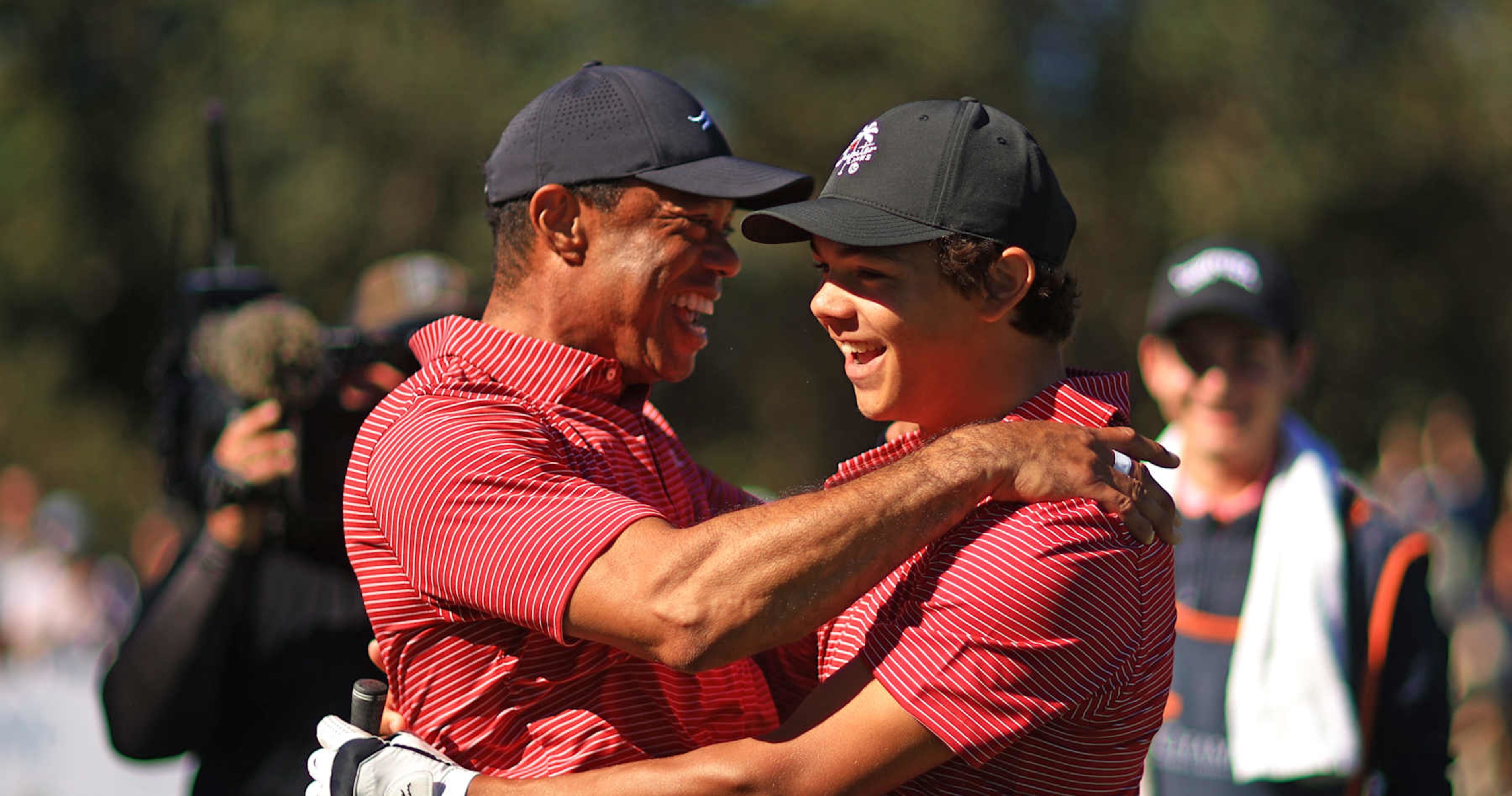 Tiger Woods, Son Charlie Finish 2nd at PNC Championship; Team Langer Wins in Playoff