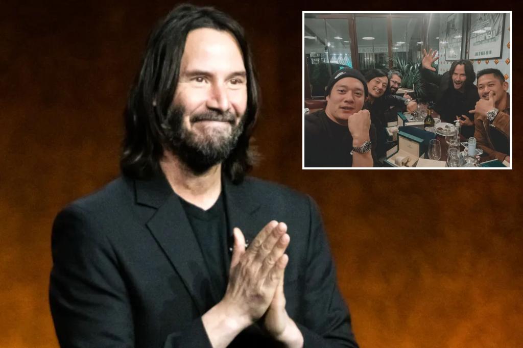 Keanu Reeves' luxury watch collection stolen in 2023 recovered in Chile: report