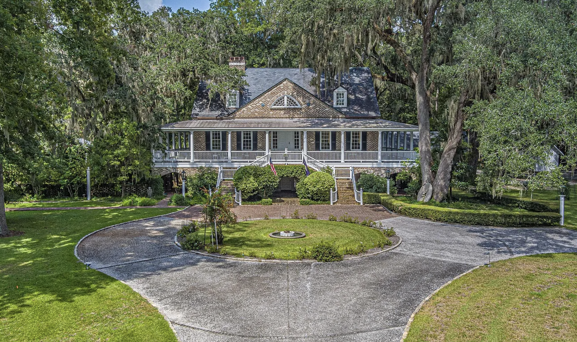 Historic $13.2M SC coastal home for sale has a tower for drinking cocktails and watching sunsets