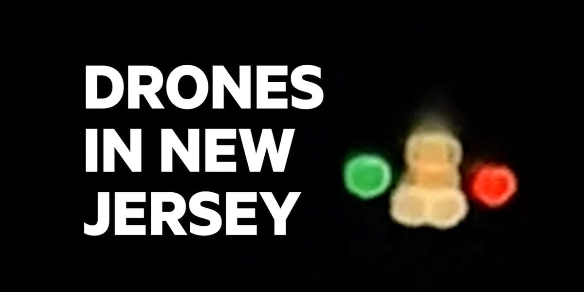 Numerous drone sightings in New Jersey spark concerns