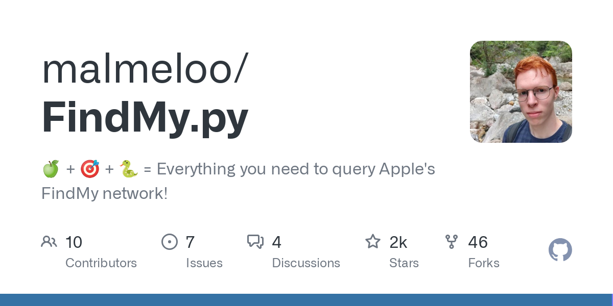 Query Apple's FindMy Network with Python