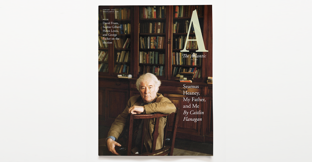 The Atlantic’s December Cover Story: Caitlin Flanagan on What the Poet Seamus Heaney Gave Her