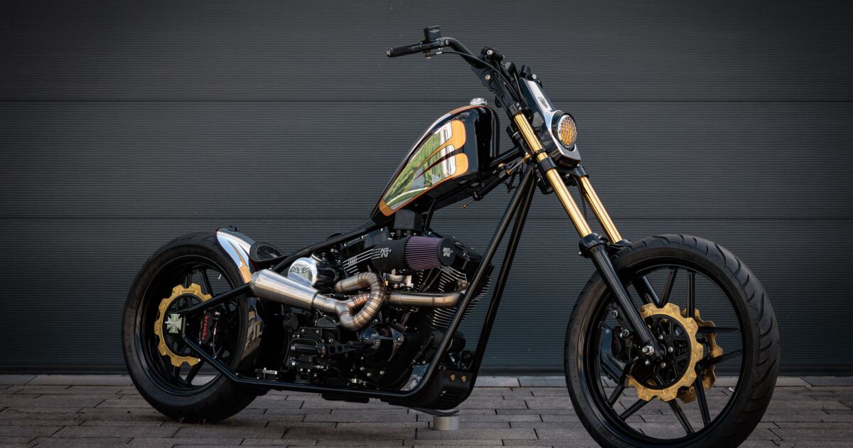 Jaw-dropping Stauffenberg custom is every chopper enthusiast's dream