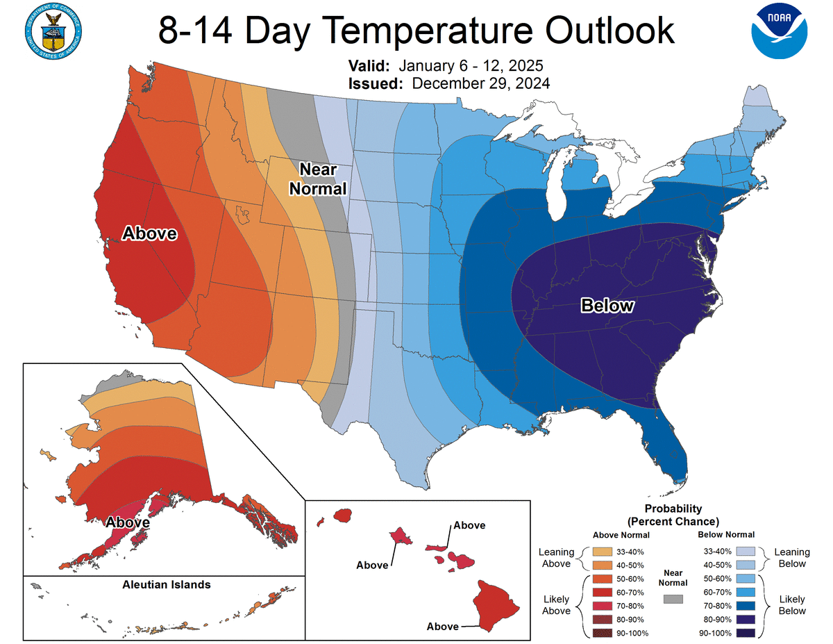 Arctic cold front could bring below-freezing temperatures to Mississippi in early January