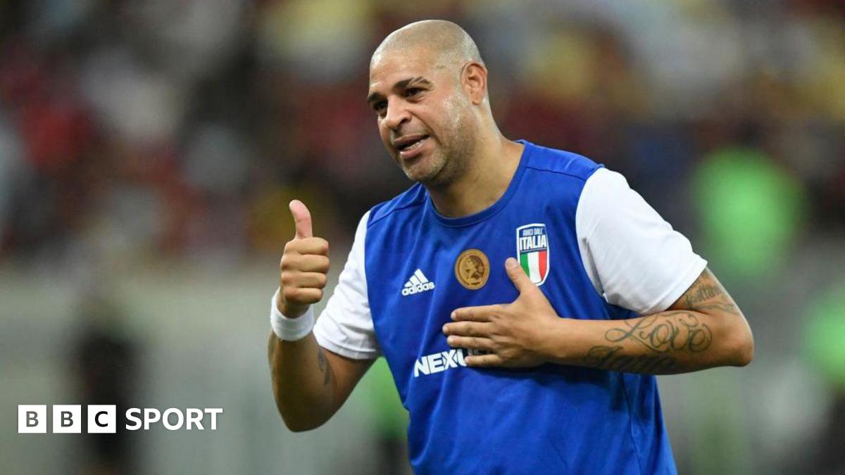 Adriano in tears after AI tribute from dead father