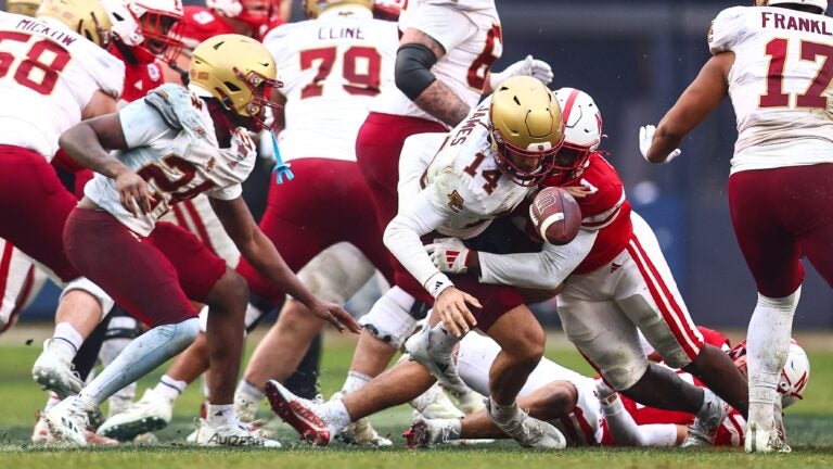 BC’s rally comes too late to take down Nebraska in Pinstripe Bowl