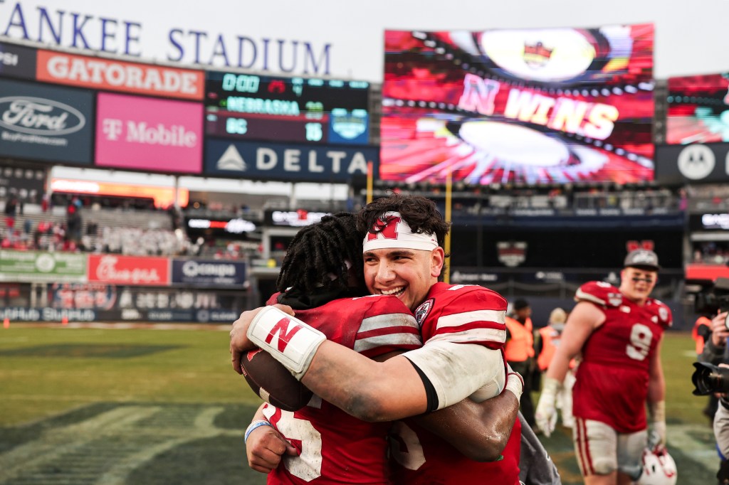 Nebraska holds on to beat Boston College in Pinstripe Bowl