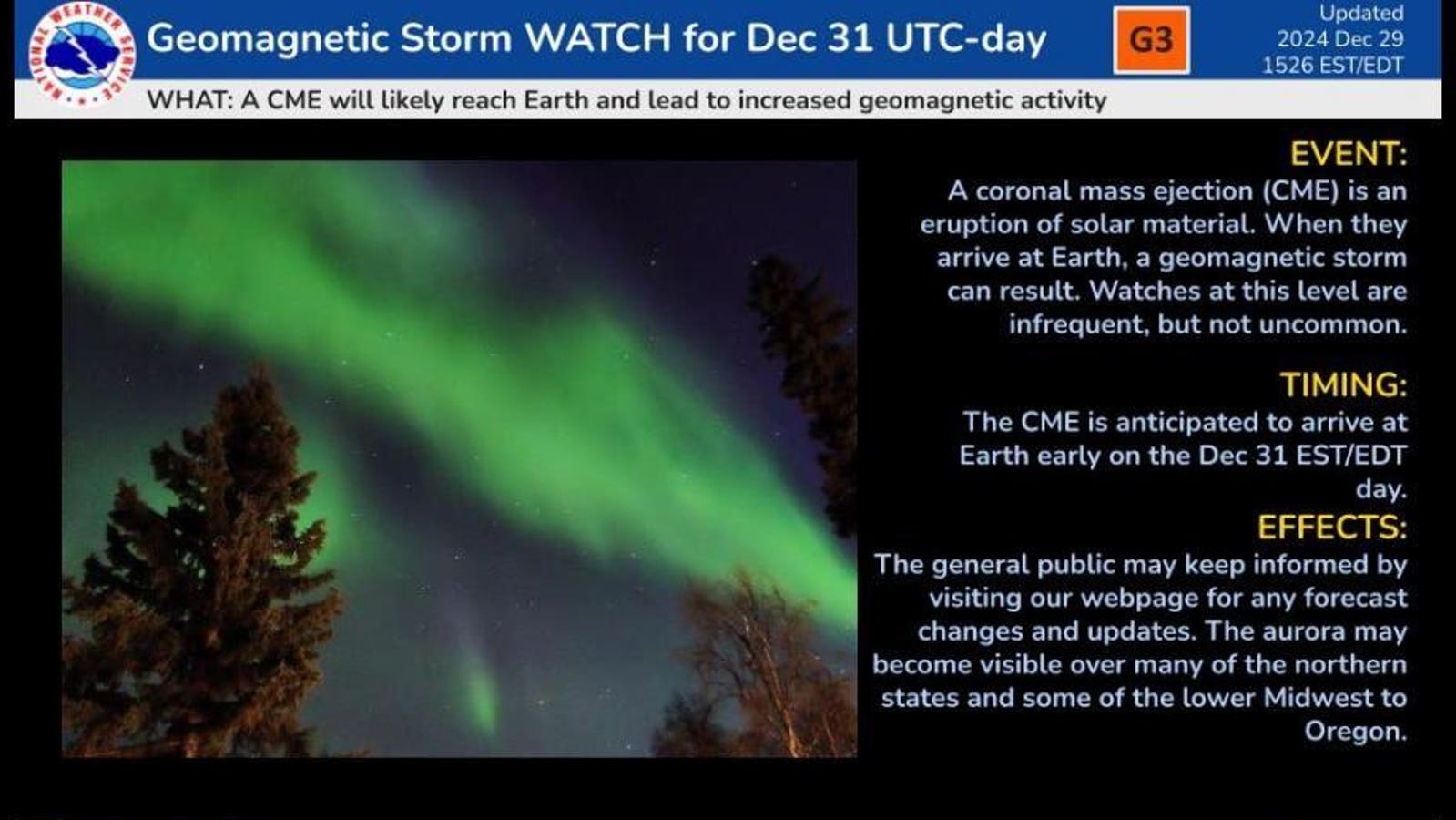 Northern Lights At New Year: These 17 U.S. States May See 2024’s Final Celestial Act