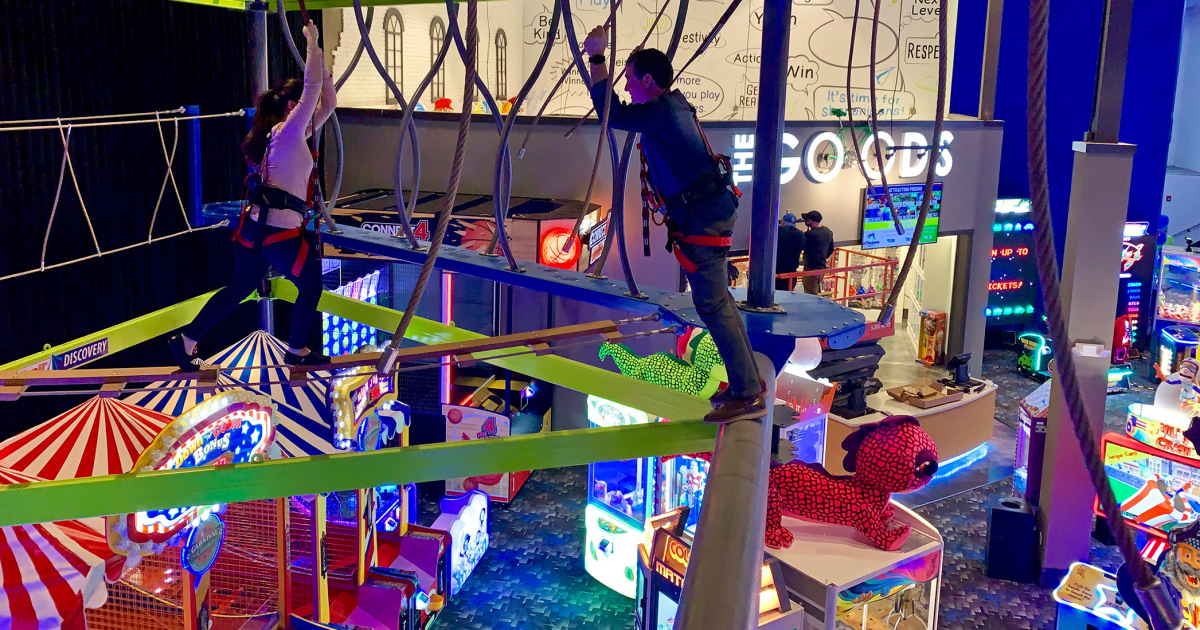 10 people injured after toy display falls at New Year's Eve event in Massachusetts arcade