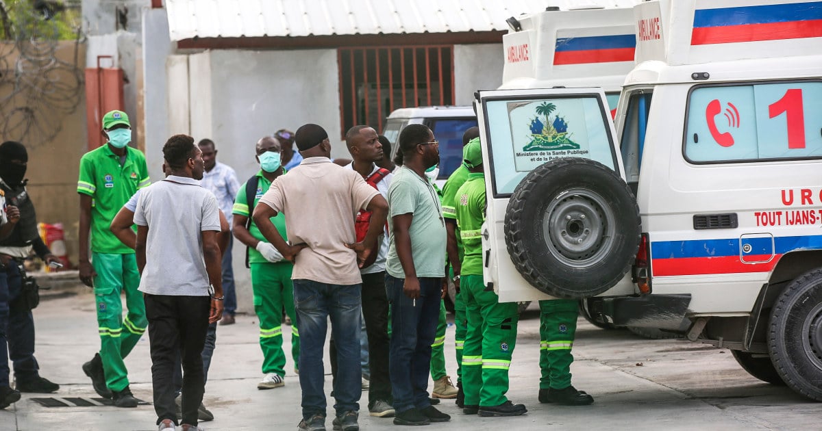 Armed men fire on Haiti hospital reopening, killing at least 2