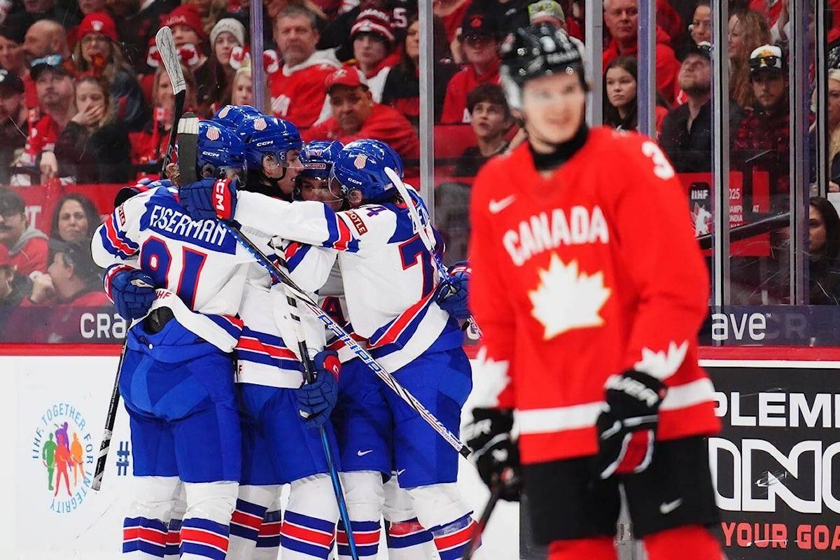 U.S. beats Canada 4-1 on New Year’s Eve at world juniors