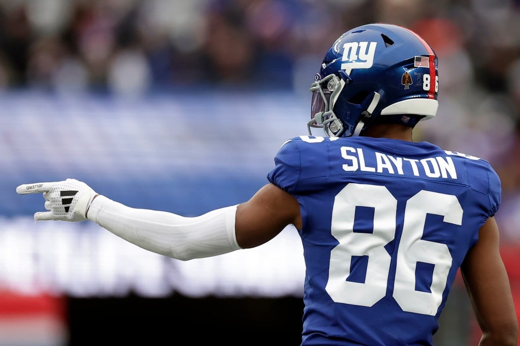 Giants' Darius Slayton nominated for Walter Payton NFL Man of the Year