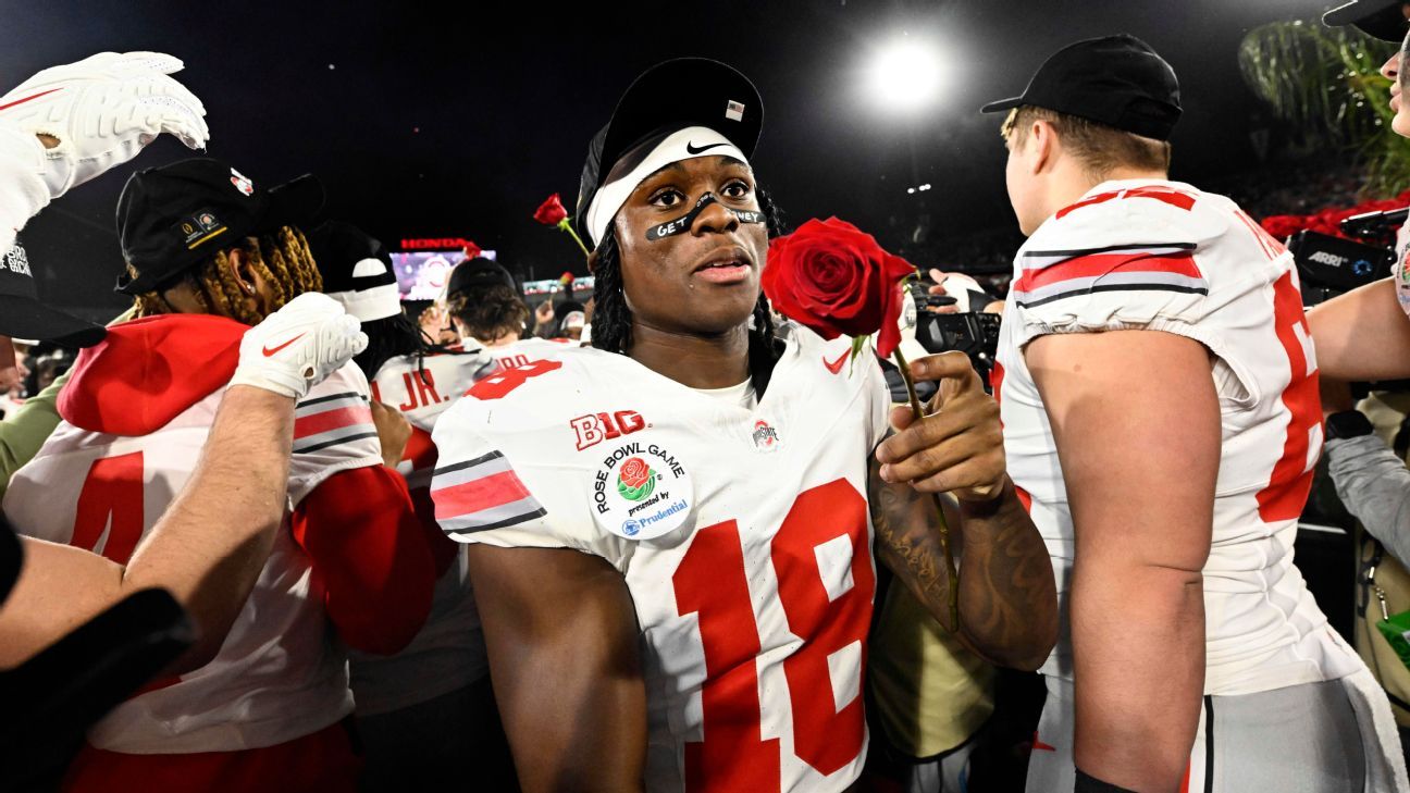 Ohio State trolls Oregon after 41-21 Rose Bowl rout