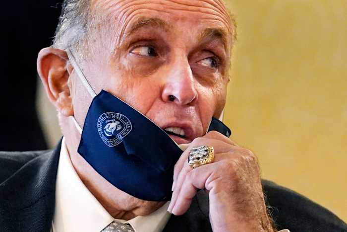 Rudy at the Bat: Giuliani fights to save his Yankees World Series rings from $148 million verdict