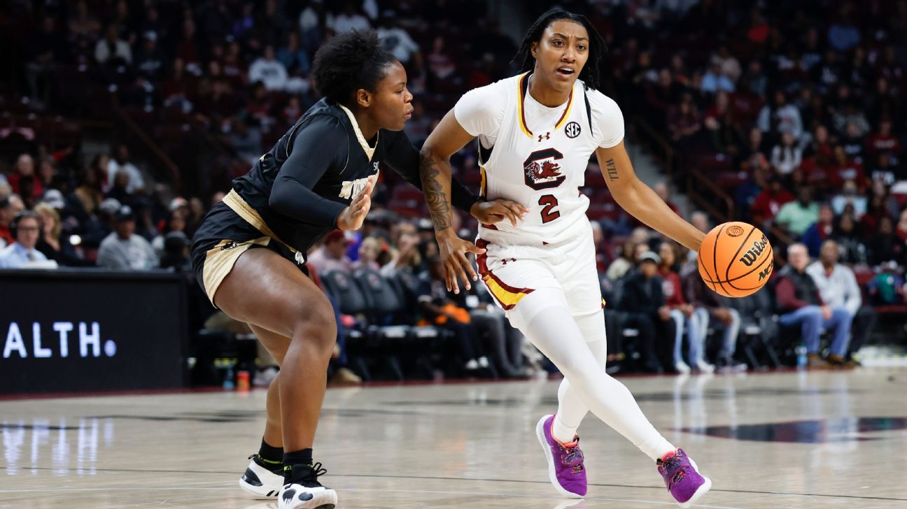 NCAA women's basketball Power Rankings: Can South Carolina run SEC table?