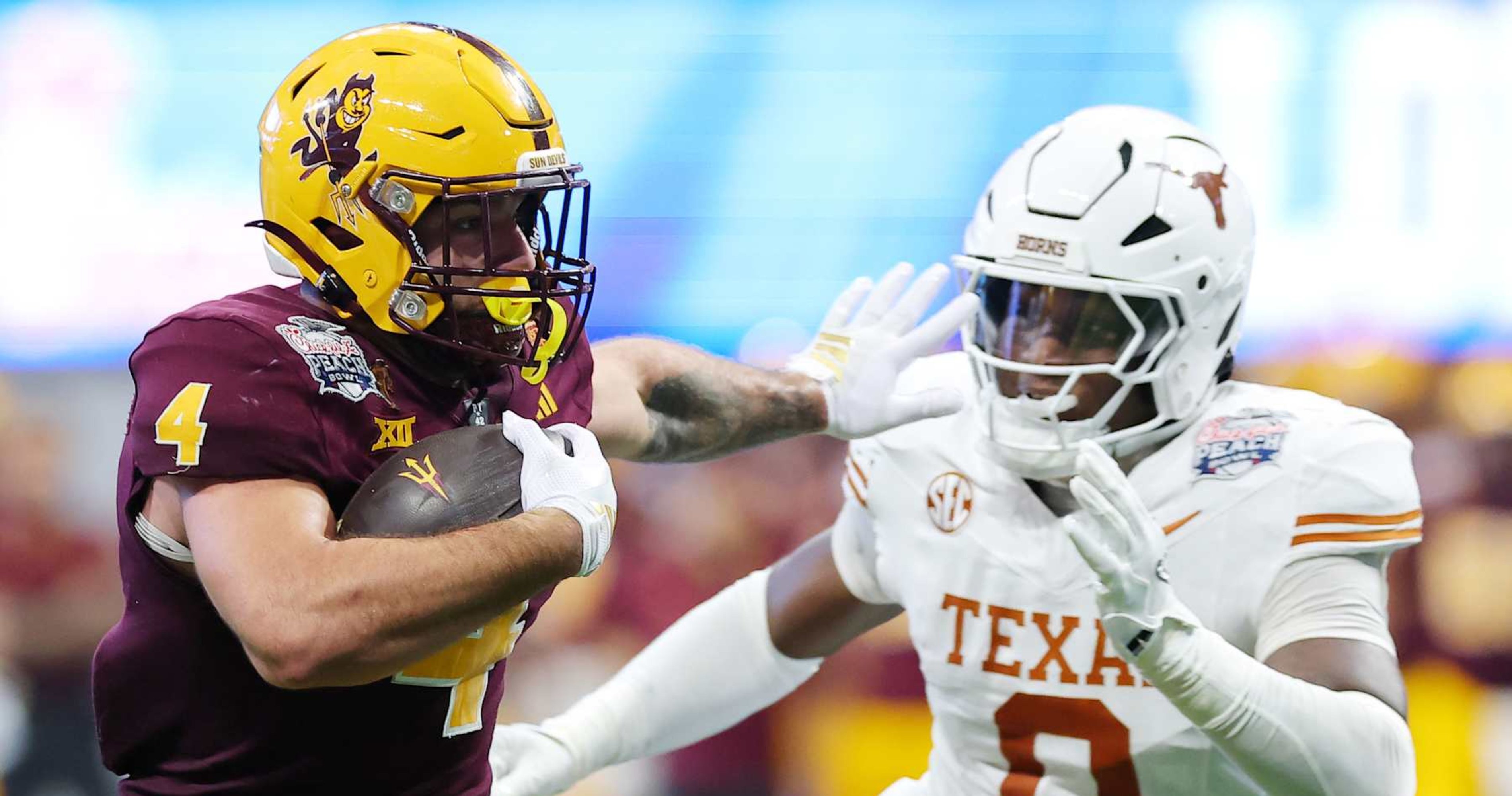 ASU's Dillingham Jokes About Cam Skattebo's 'Puke and Rally' Performance vs. Texas