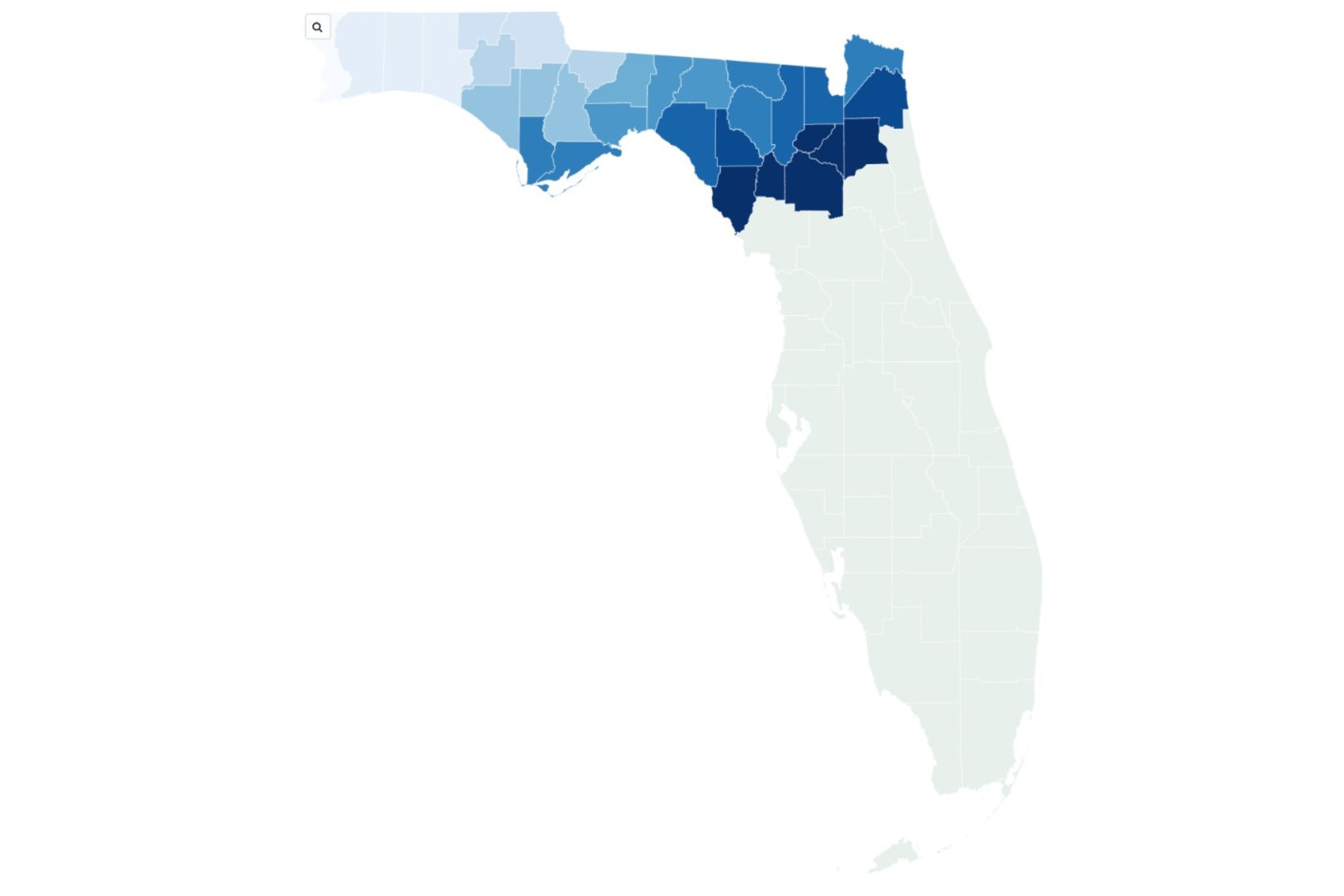 Florida Map Shows Counties Set to Freeze When Polar Vortex Hits