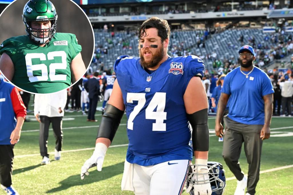 Greg Van Roten's 2020 Jets experience 'worse' than this Giants season