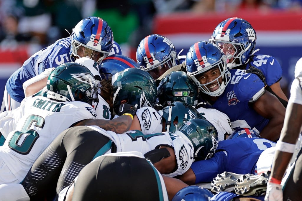 Are Giants good enough to beat Eagles' JV squad?