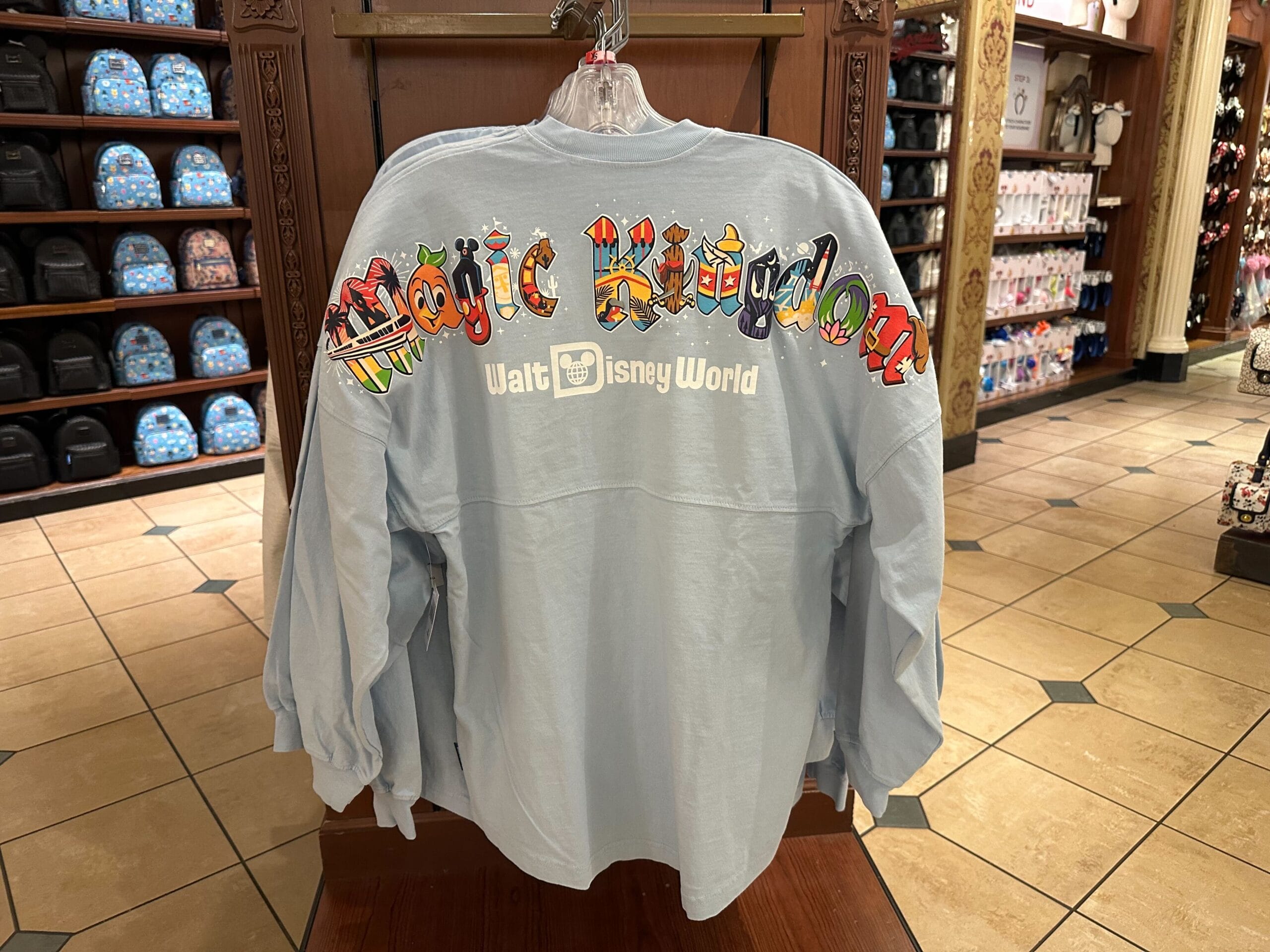 NEW Magic Kingdom Spirit Jersey Now Available at Walt Disney World