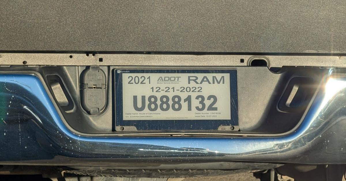 Digital license plates used in AZ vulnerable to hacking, researchers find