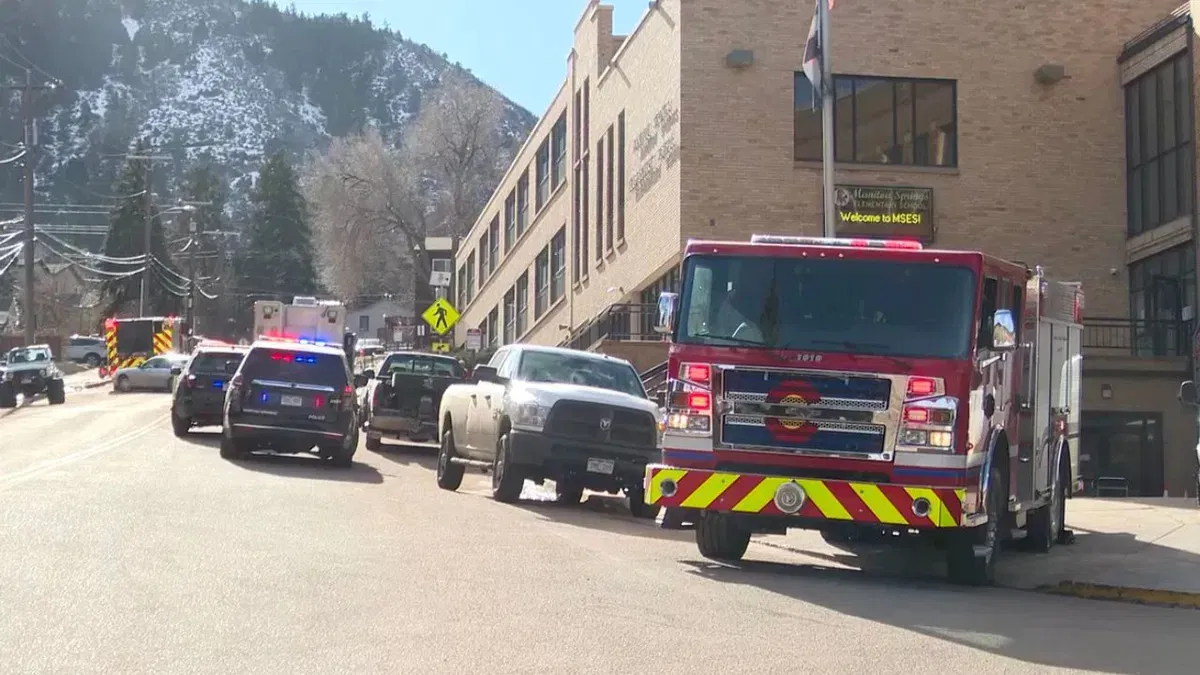 Substance that closed Manitou Springs Elem. twice believed to have been Pepper Ball