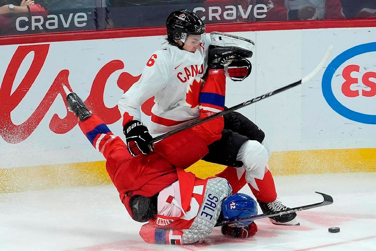 Canada out of world junior hockey championship after 4-3 loss to Czechia