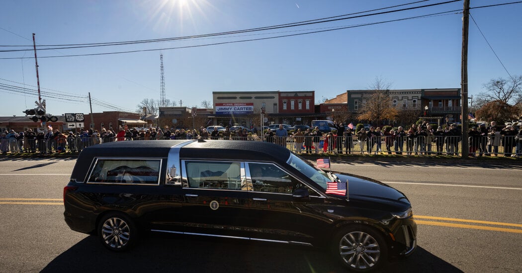 From Georgia to Washington, Memorials Trace Jimmy Carter’s Life