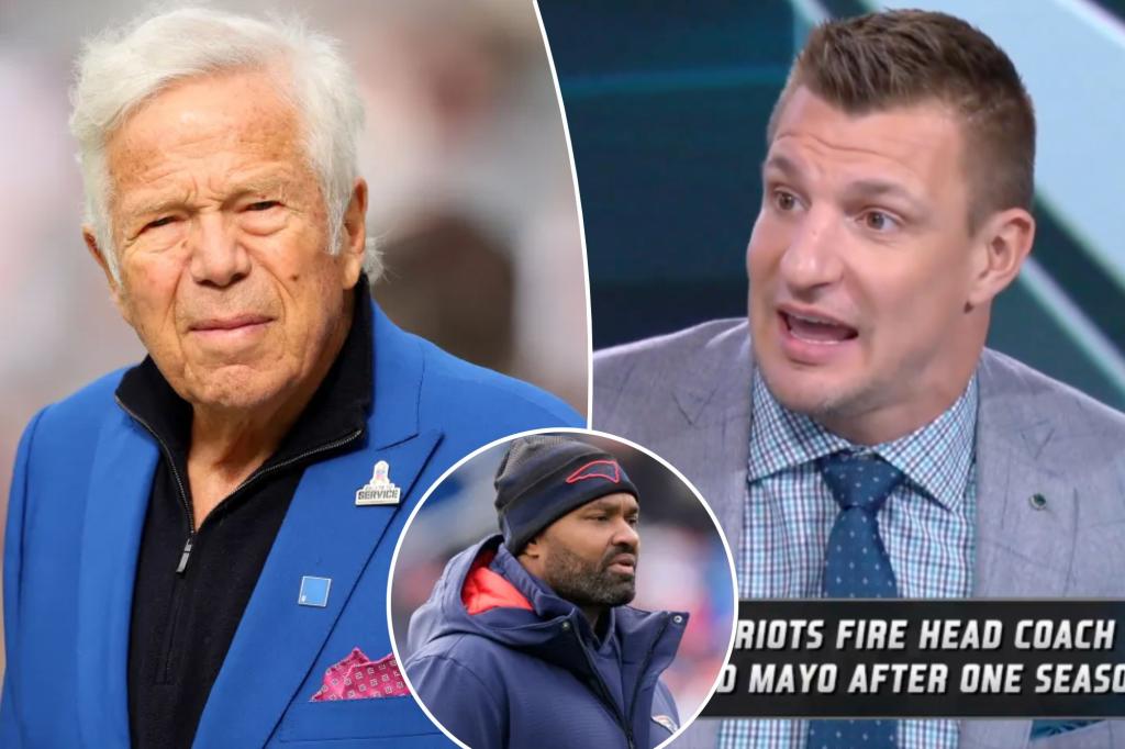 Rob Gronkowski critical of Patriots for firing Jerod Mayo: 'Unfair'