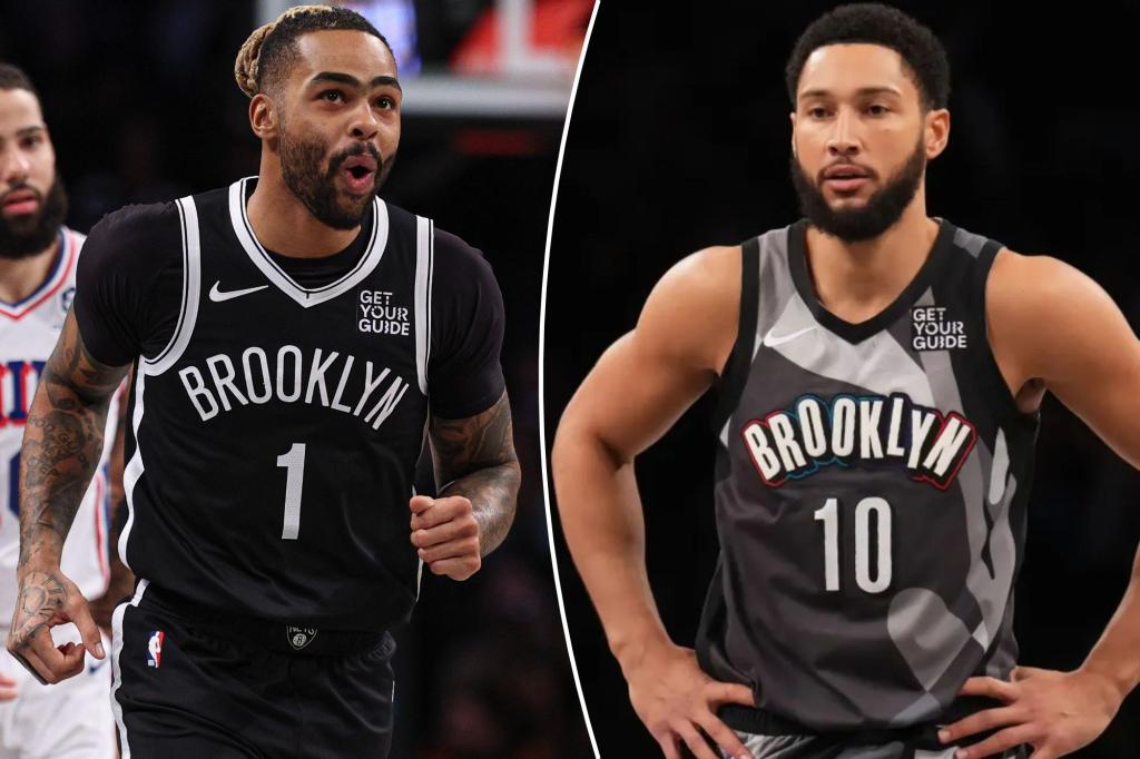 Nets backcourt decimated with Ben Simmons, D’Angelo Russell out