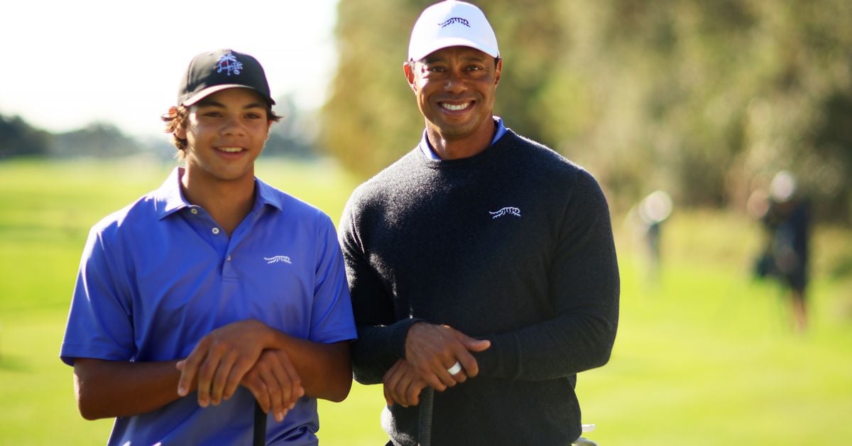 Tiger Woods’ son Charlie has higher ball speed than most PGA Tour pros