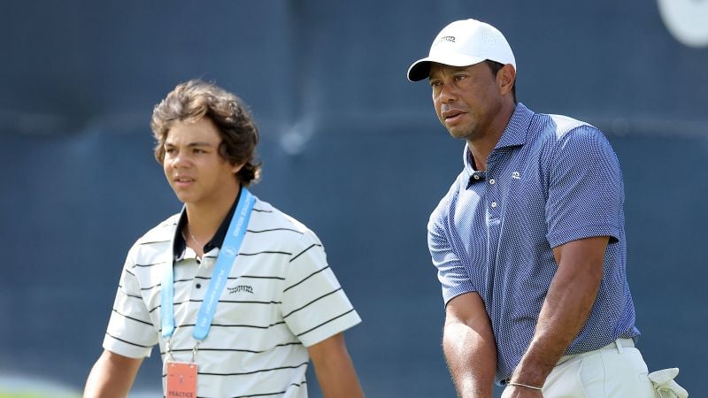 Tiger Woods to compete for first time since back surgery at PNC Championship with son