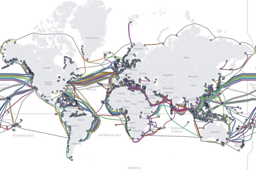 El Google Maps de los cables submarinos: un imponente mapa interactivo que nos permite conocer el esqueleto del mundo moderno