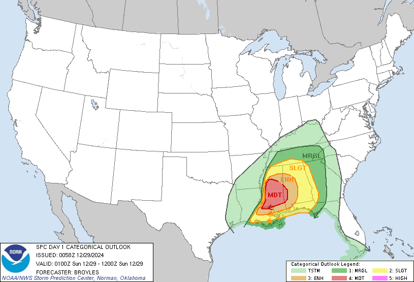 Severe weather threat: Tornadoes, hail possible from morning squall line in north Florida