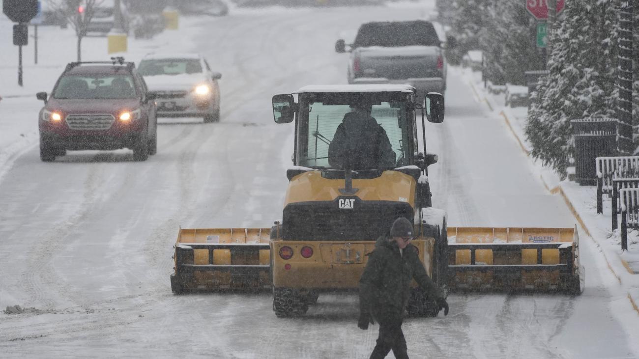 Unwetter: Heftiger Wintersturm trifft die USA