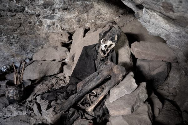 Coqueza Mummies (Cementerio de Chullpas) in Coqueza Canton, Bolivia